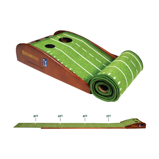 Bushmills Golf Putting Game - includes putter and branded golf balls